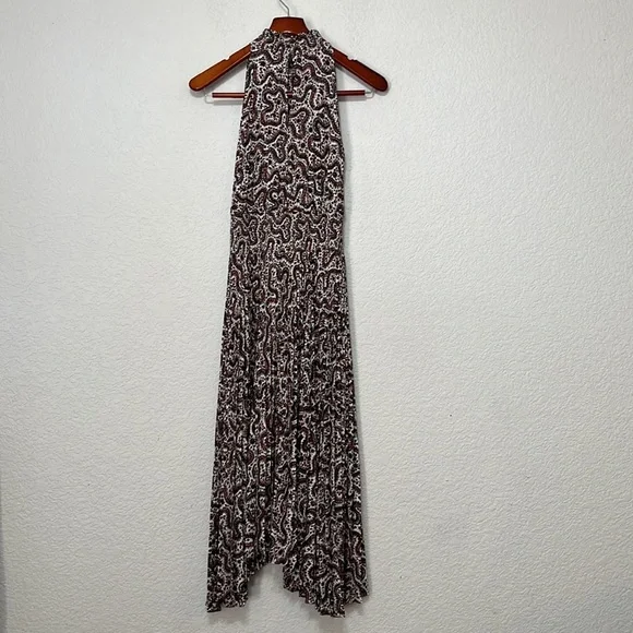 A.L.C. x Barney’s Renzo Paisley Pleated Dress - Picture 13 of 17